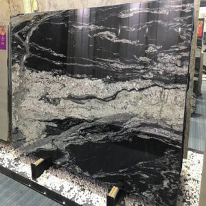 Cosmos Black Granite Slab